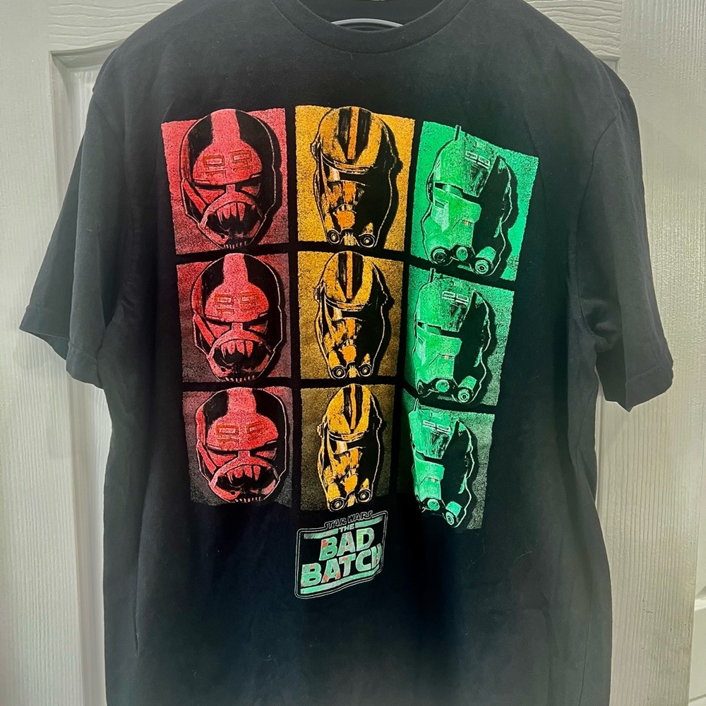 MAD Engine Black Pop Art Star Wars Tee
